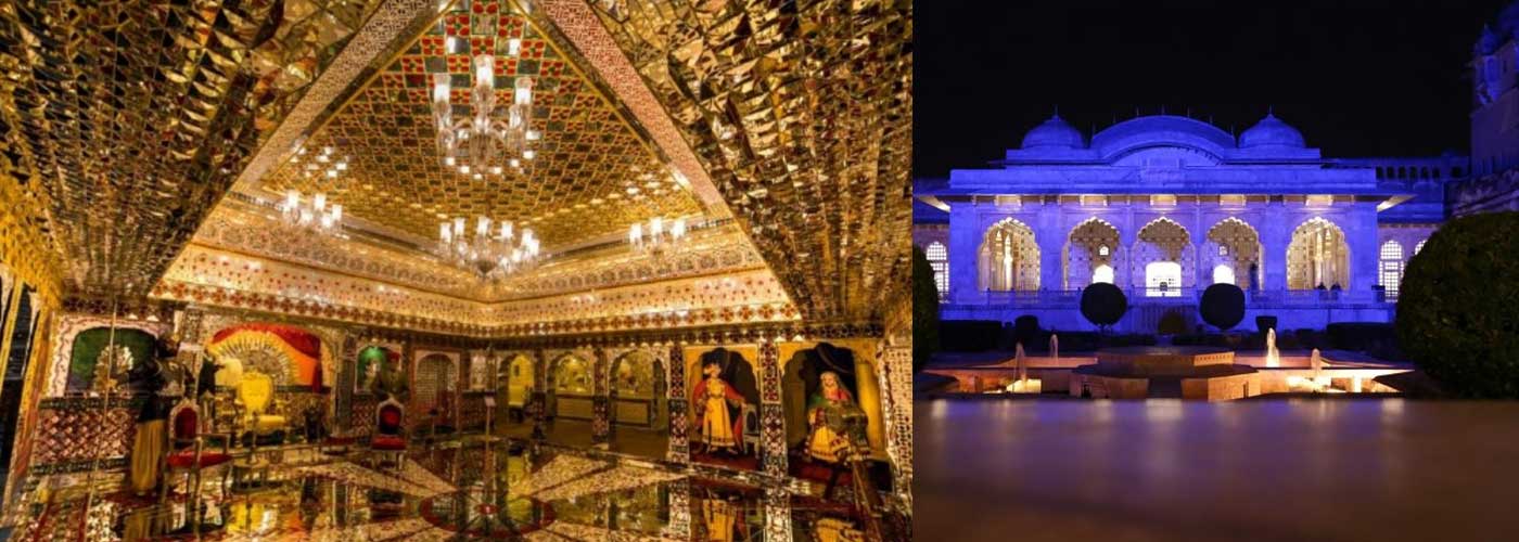 Sheesh Mahal (Hall of Mirrors), Jaipur
