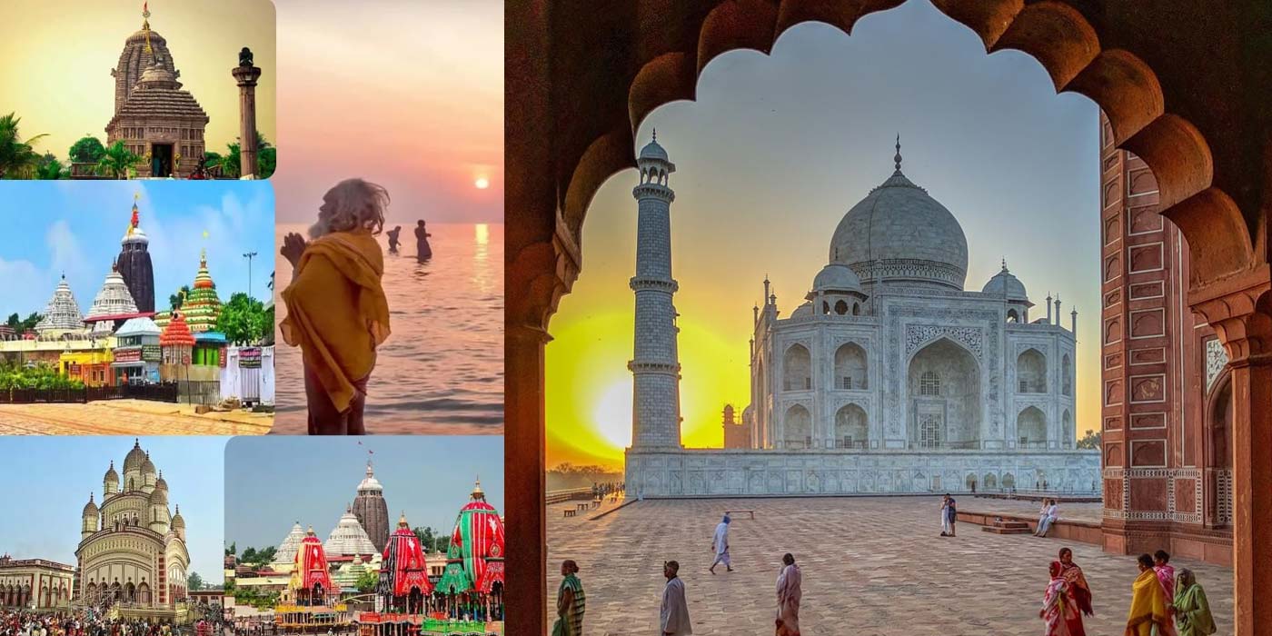 Golden Triangle Tour with Orissa Varanasi & Kolkata