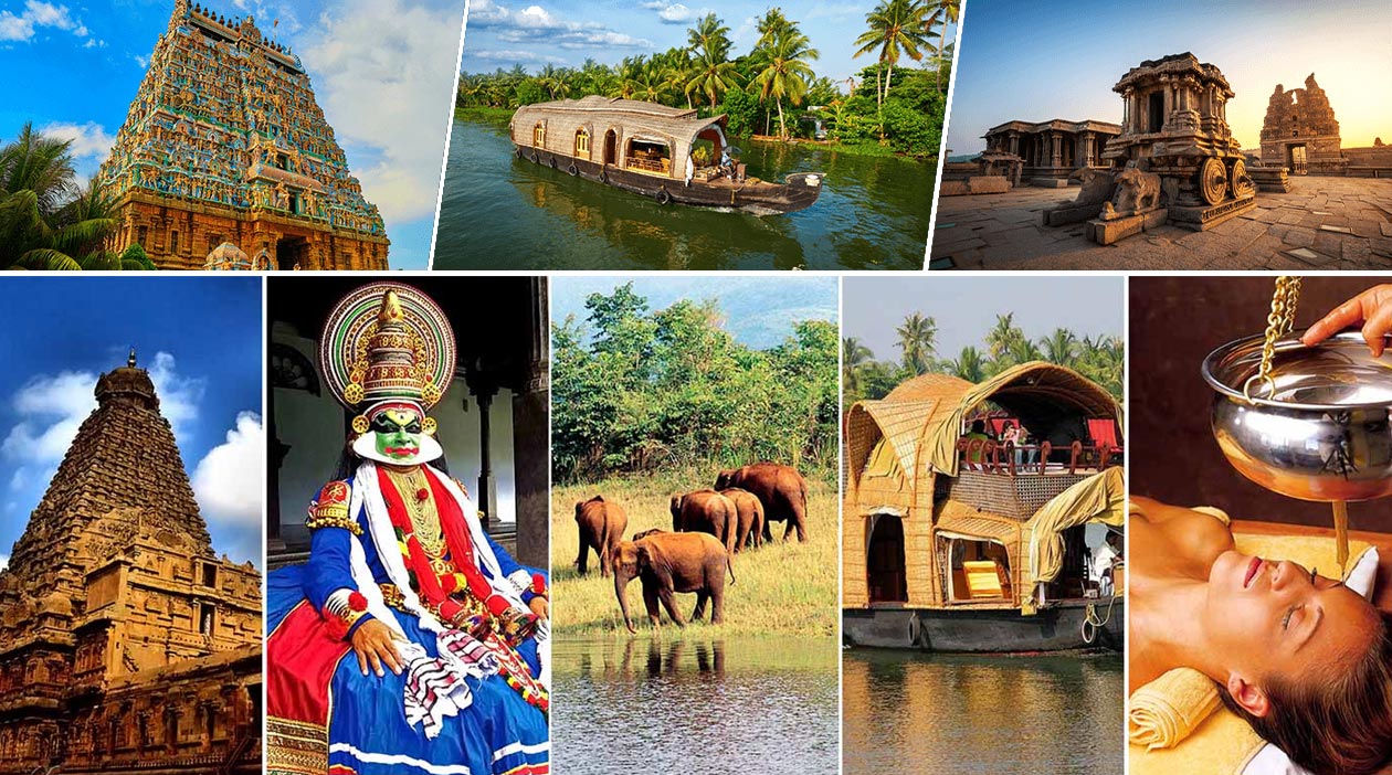 Book Incredible Journey of South India