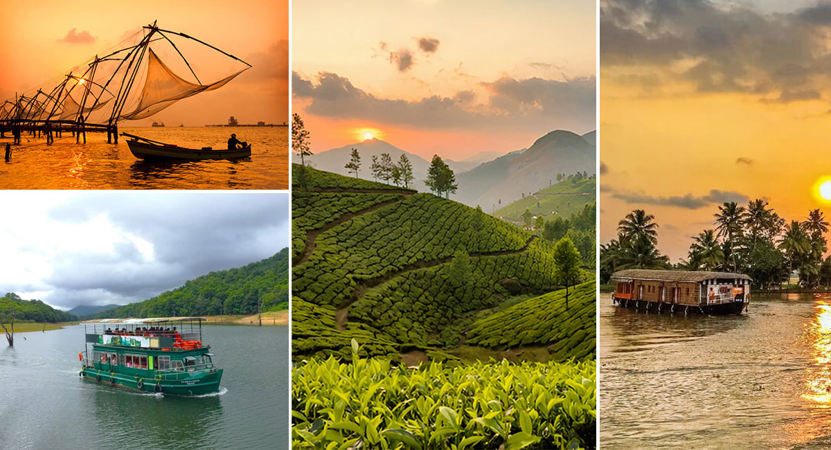 Kerala Tour Packages From Delhi (05 nights / 06 days)