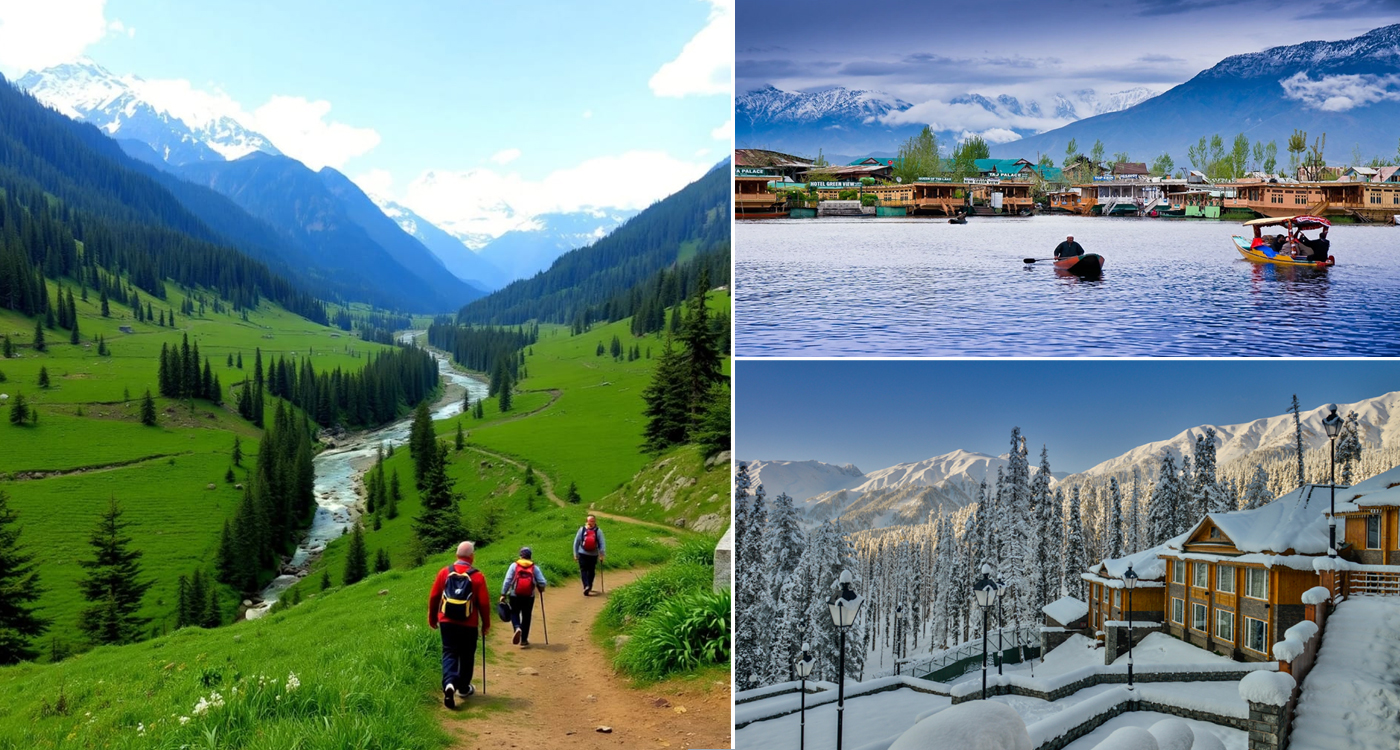 Book Kashmir Packages From Rajasthan at Best Price