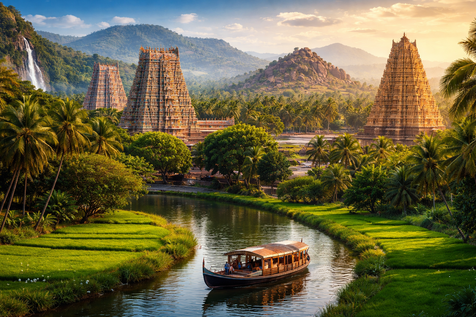 Explore 21 Days South India Temple Tour Packages