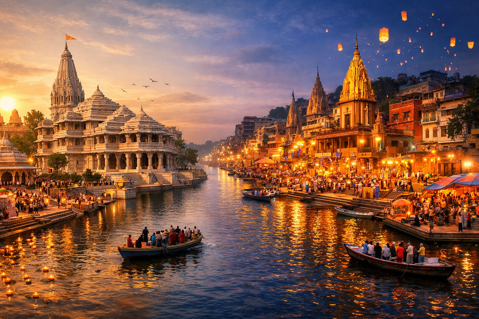 Ayodhya - Varanasi Tour Package From Chennai 5 Nights 6 Days