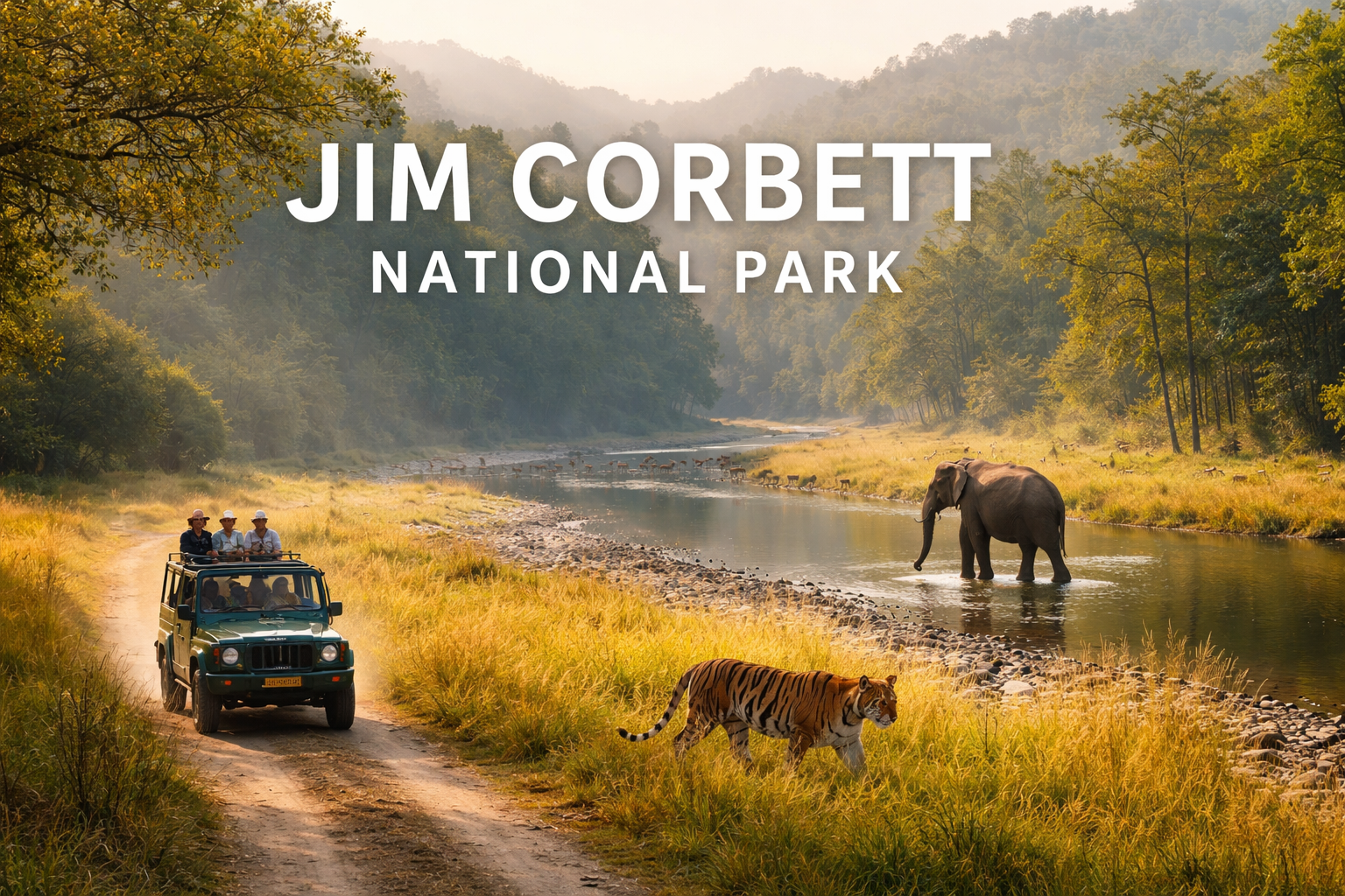 Jim Corbett National Park Tour - Book Holiday Tour Package (6 Days)