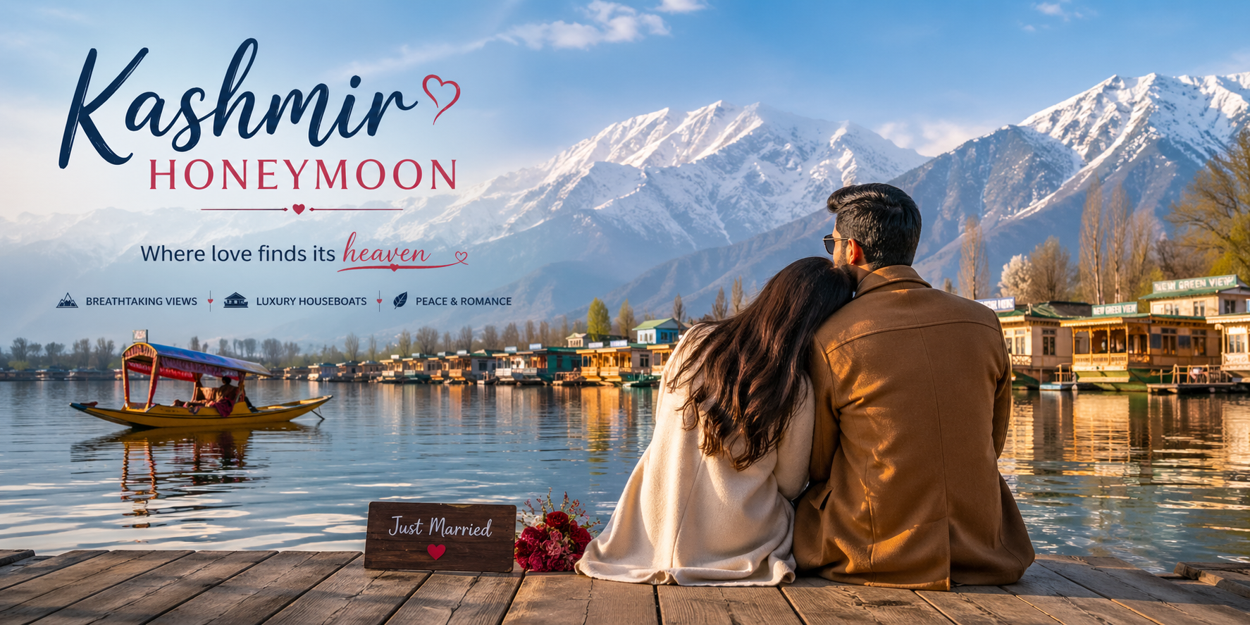 Best Kashmir Honeymoon Tour Package (6 Days 5 Nights)