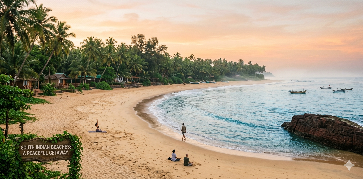 Best South Indian Beaches for a Peaceful Getaway ( 5 Days 4 Nights)