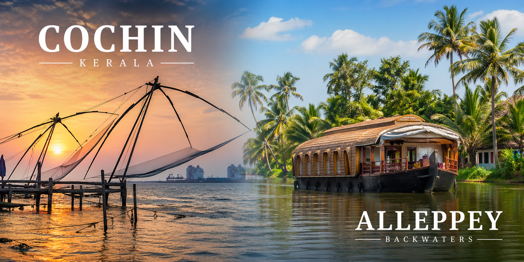 Cochin Alleppey Tour (4 Days 3 Nights)
