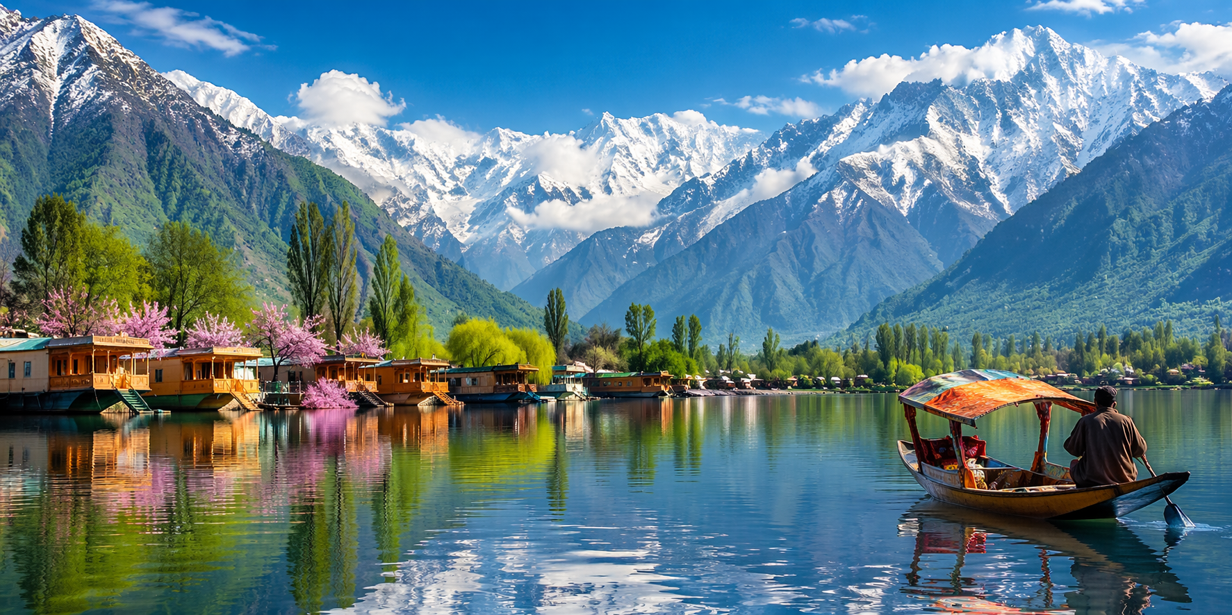 Majestic Kashmir Experience Tour 7 Nights 8 Days Group Tour from India