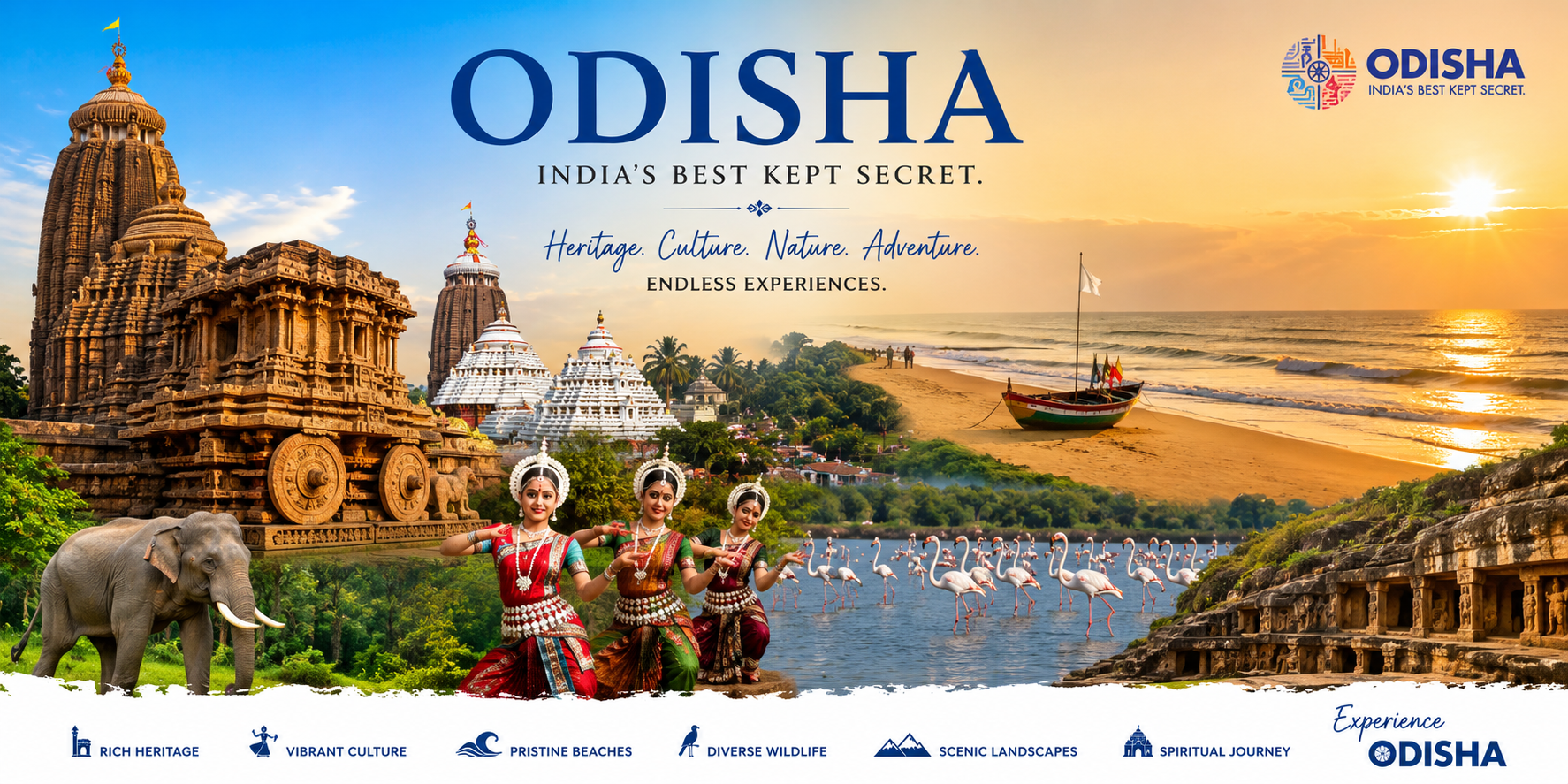 Book Orissa Holiday Tour Package at Best Price (13 Nights 14 Days)