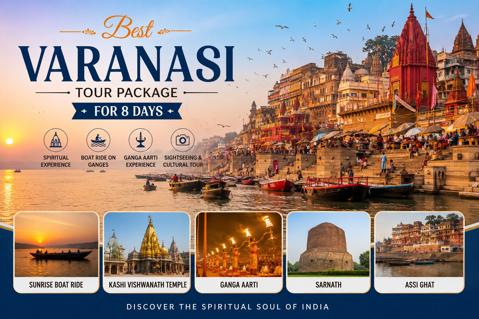 Best Varanasi Tour Package for 8 Days