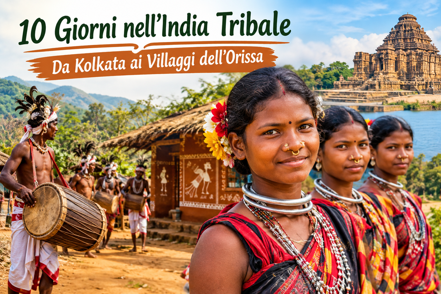 10 Giorni nell’India Tribale – Da Kolkata ai Villaggi dell’Orissa