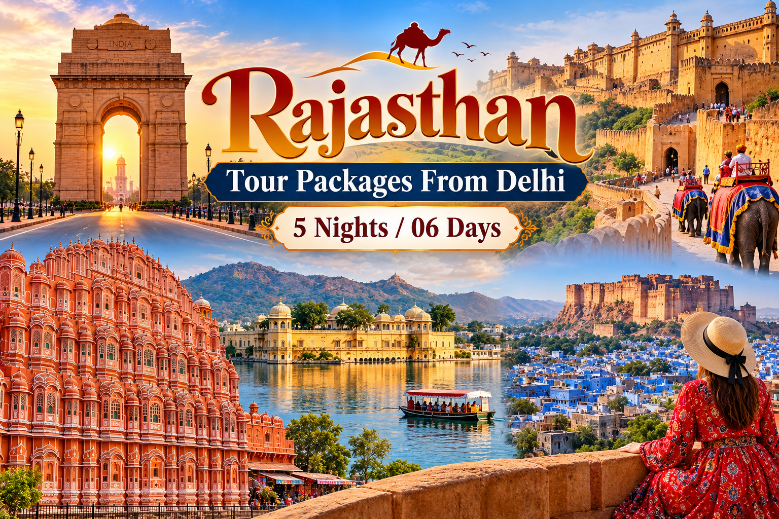 Rajasthan Tour Packages From Delhi 5 Nights / 06 Days